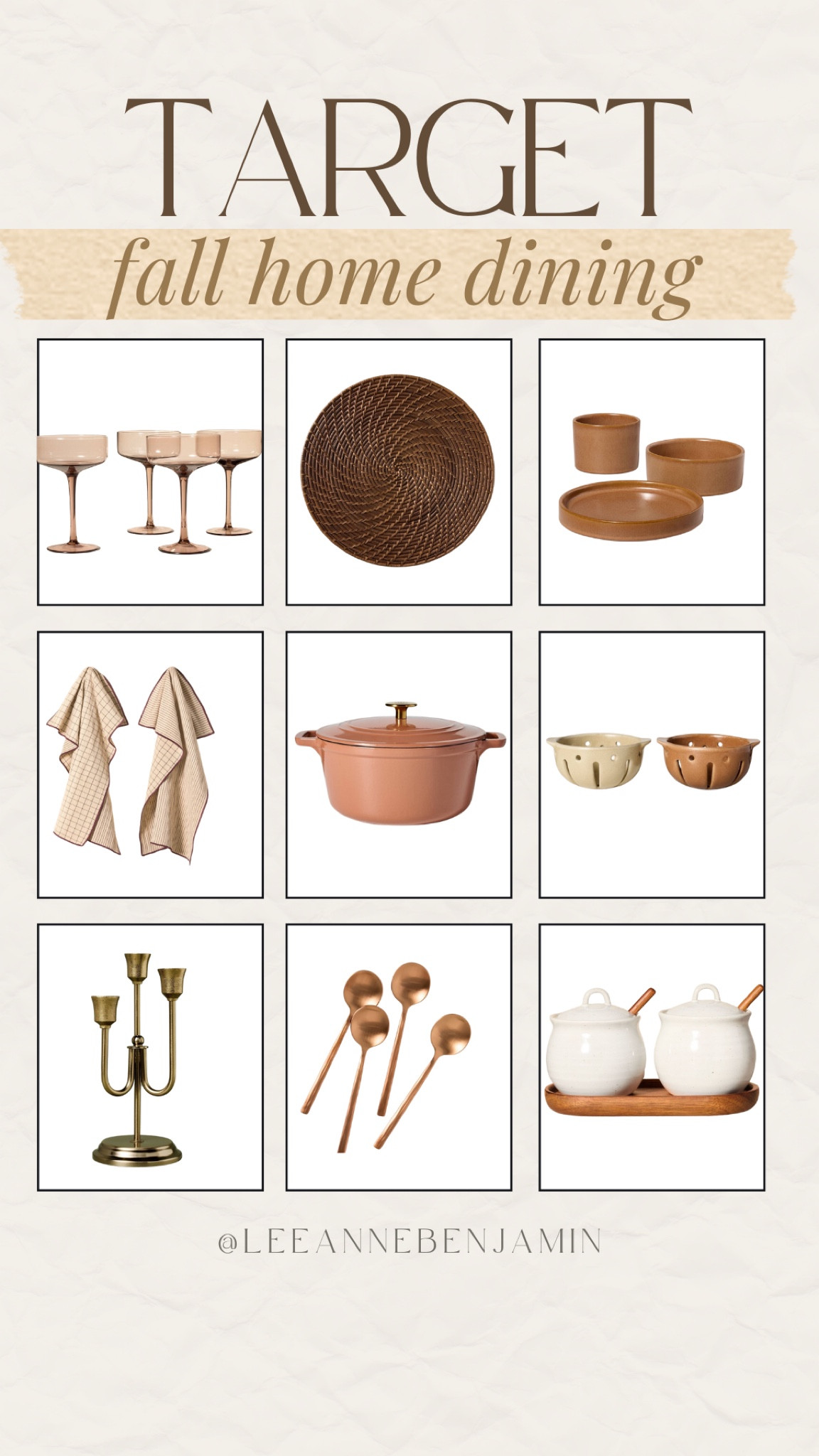 Fall dining finds at Target! 

#LTKHome #LTKSeasonal