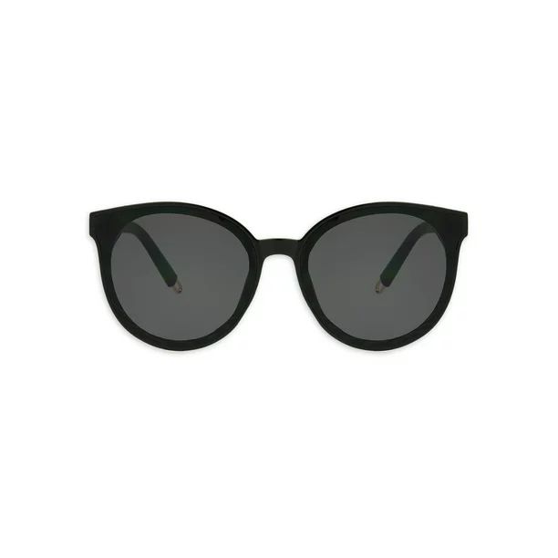 Foster Grant Ladies Round Black Sunglasses | Walmart (US)