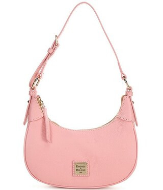 Dooney & Bourke Lucca Pebbled Leather Baguette Shoulder Bag | Dillard's | Dillard's