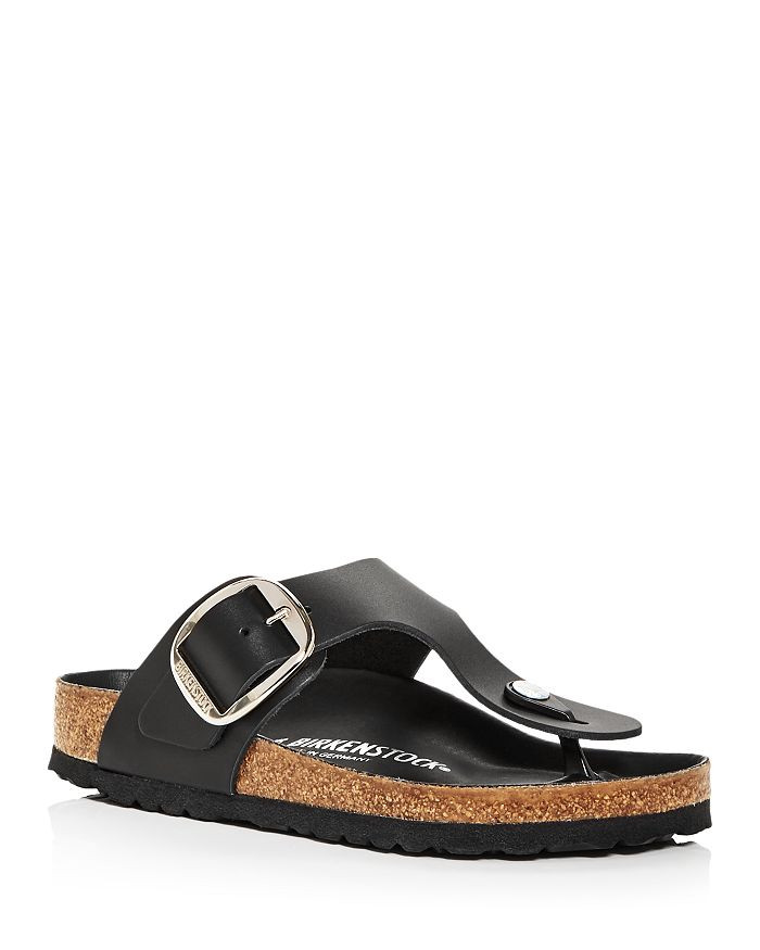 Women's Gizeh Big Buckle Thong Sandals | Bloomingdale's (US)