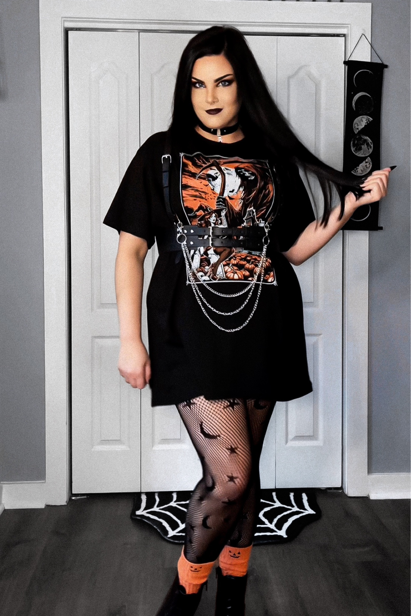 I’ve been wanting this men’s Halloween shirt from Walmart since I first saw it and I’m in love with how this look came out! 🎃 #halloweenshirt #walmarthalloween #plussizehalloween #falloutfit

#LTKPlusSize #LTKSeasonal #LTKFindsUnder50