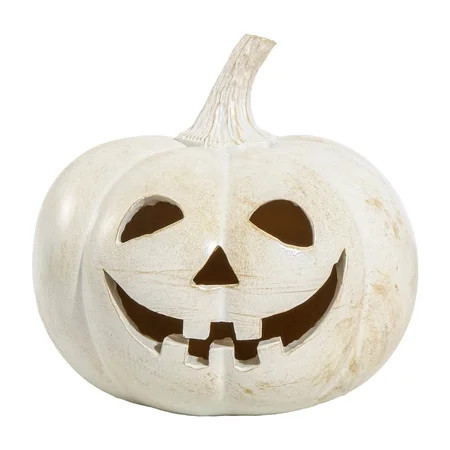 PLLFRLRT Fall Decor Halloween Pumpkin Decorations Farmhouse Candle Holders Outdoor Front Porch Decors Table Decoration for Home | Walmart (US)
