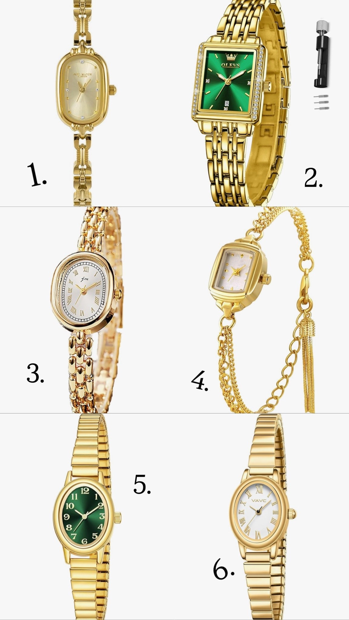 Help me choose a dainty watch!
