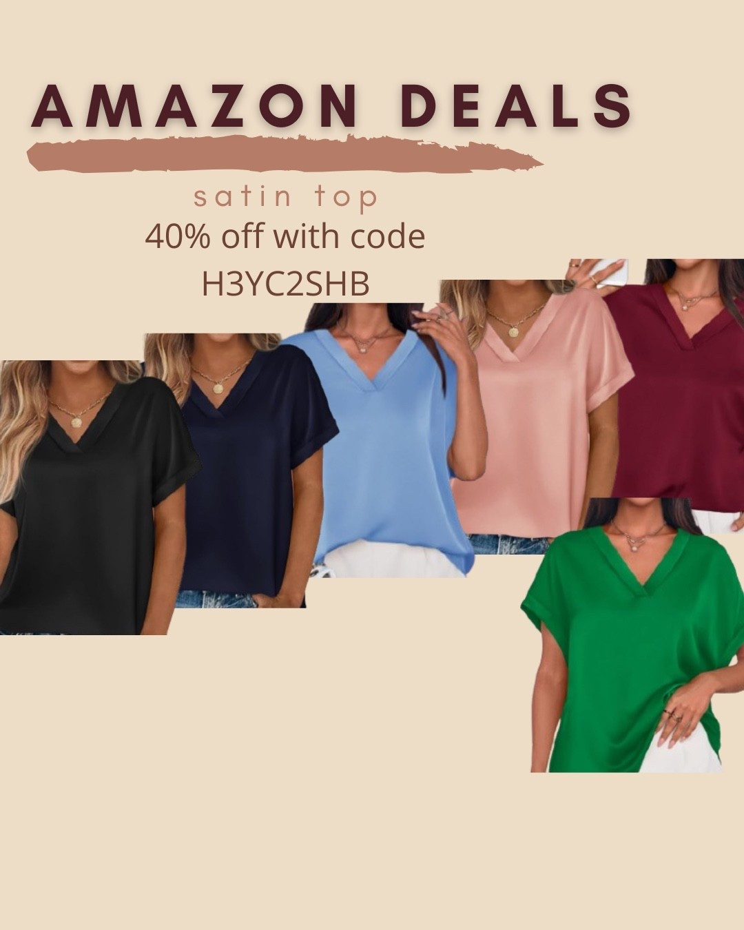$12 ends 4:5

Amazon fashion
Amazon deals
Satin top
Dressy top
Workwear


#LTKSaleAlert