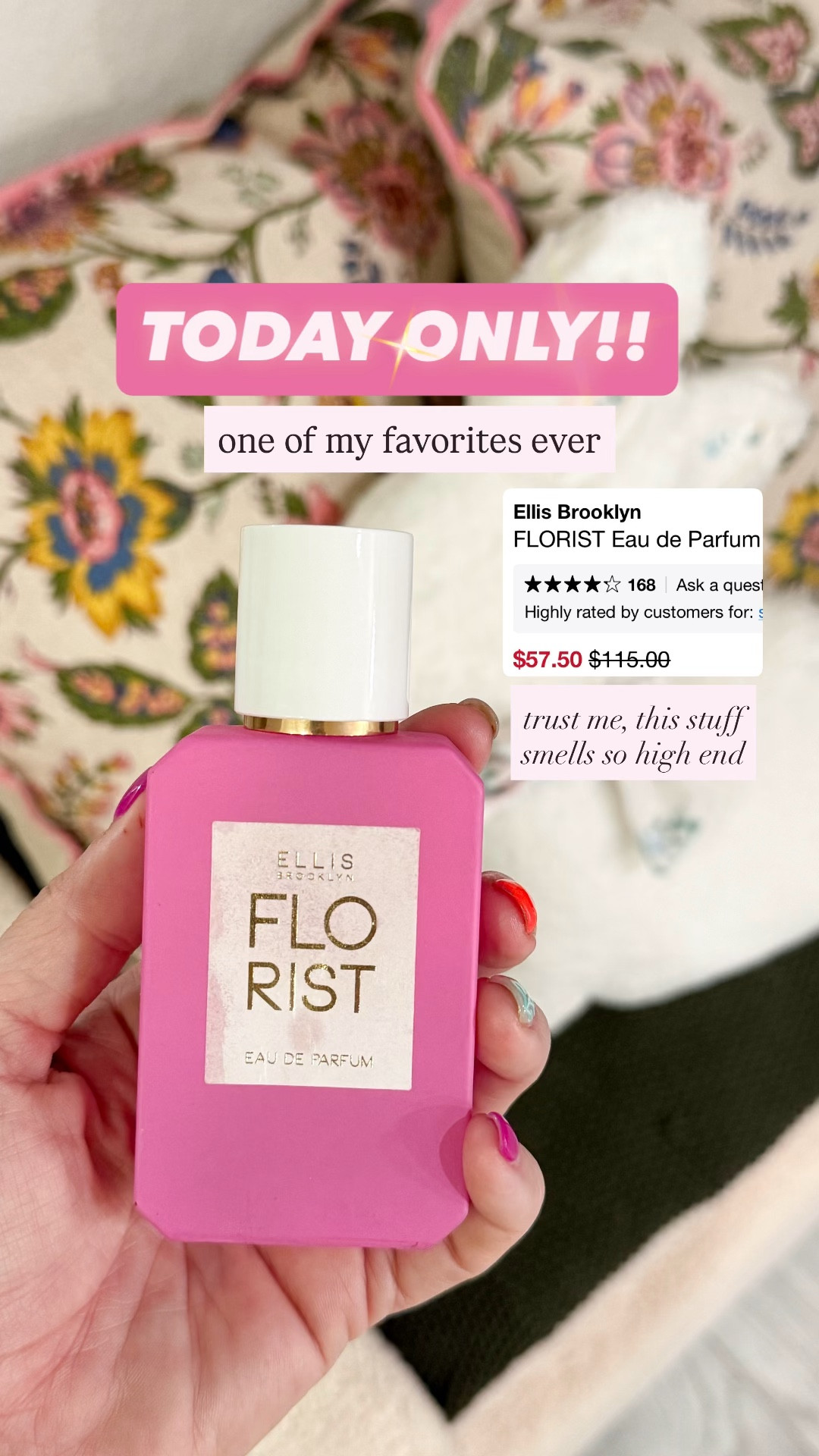 This stuff smells SO GOOD!!!!!