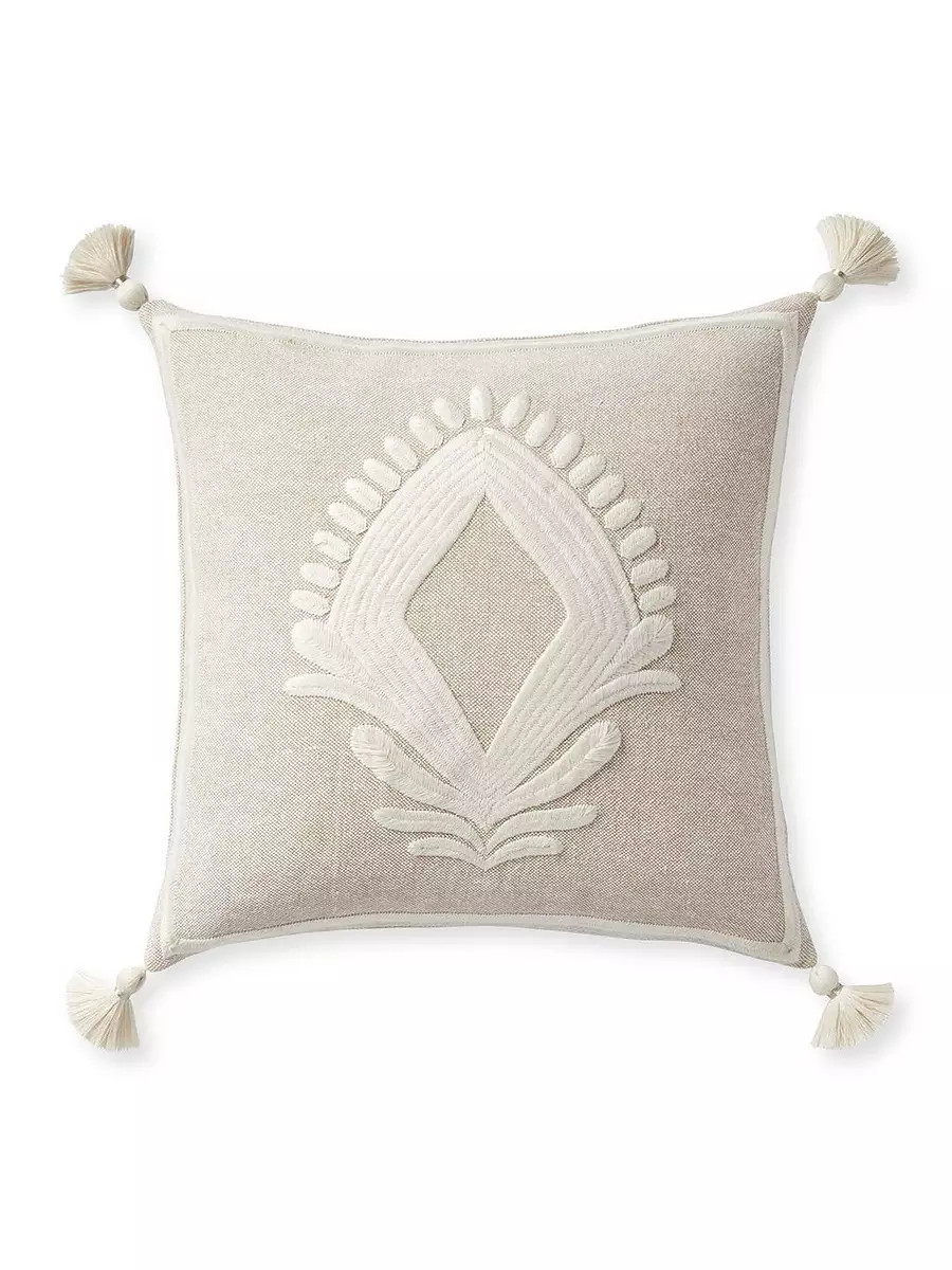Leighton Pillow Cover | Serena and Lily