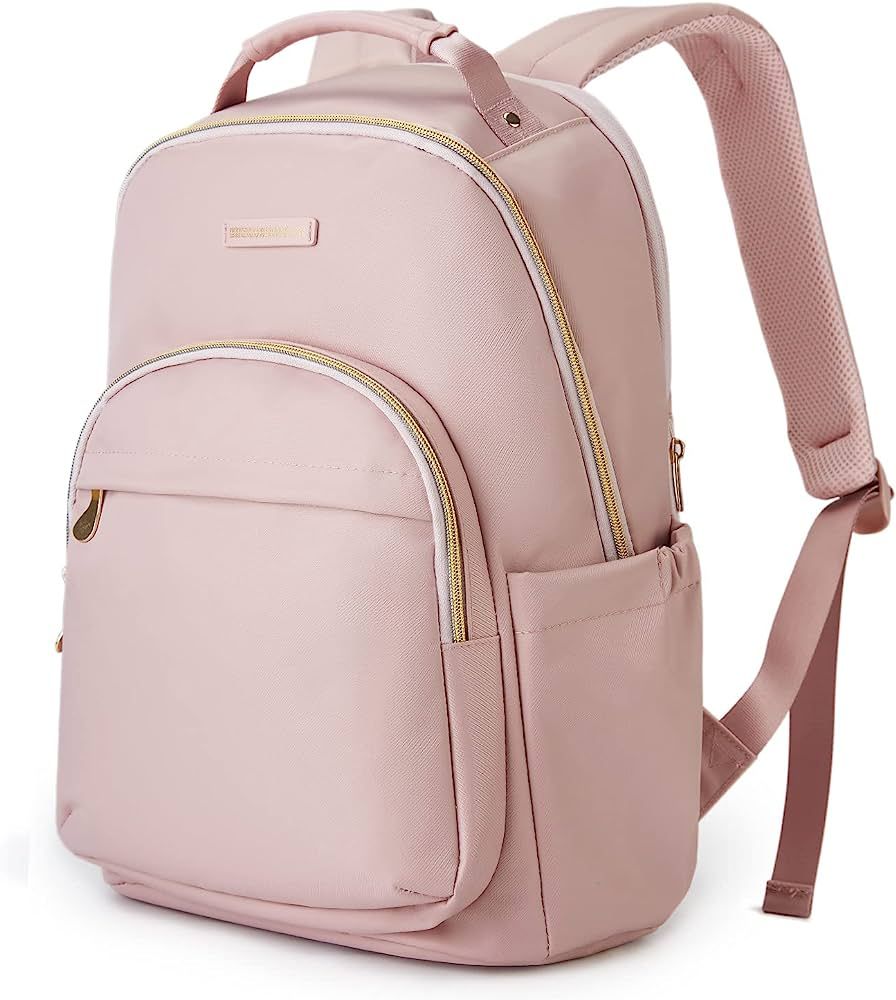 LIGHT FLIGHT Laptop Backpack for Women Work Travel Backpacks Laptop Bookbag Back Pack fits 15.6 I... | Amazon (US)