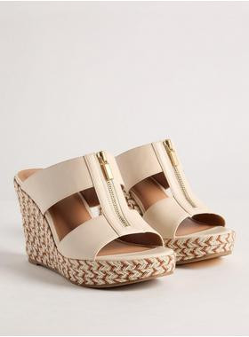 Zip Front Slip On Platform Wedge (WW) | Torrid (US & Canada)