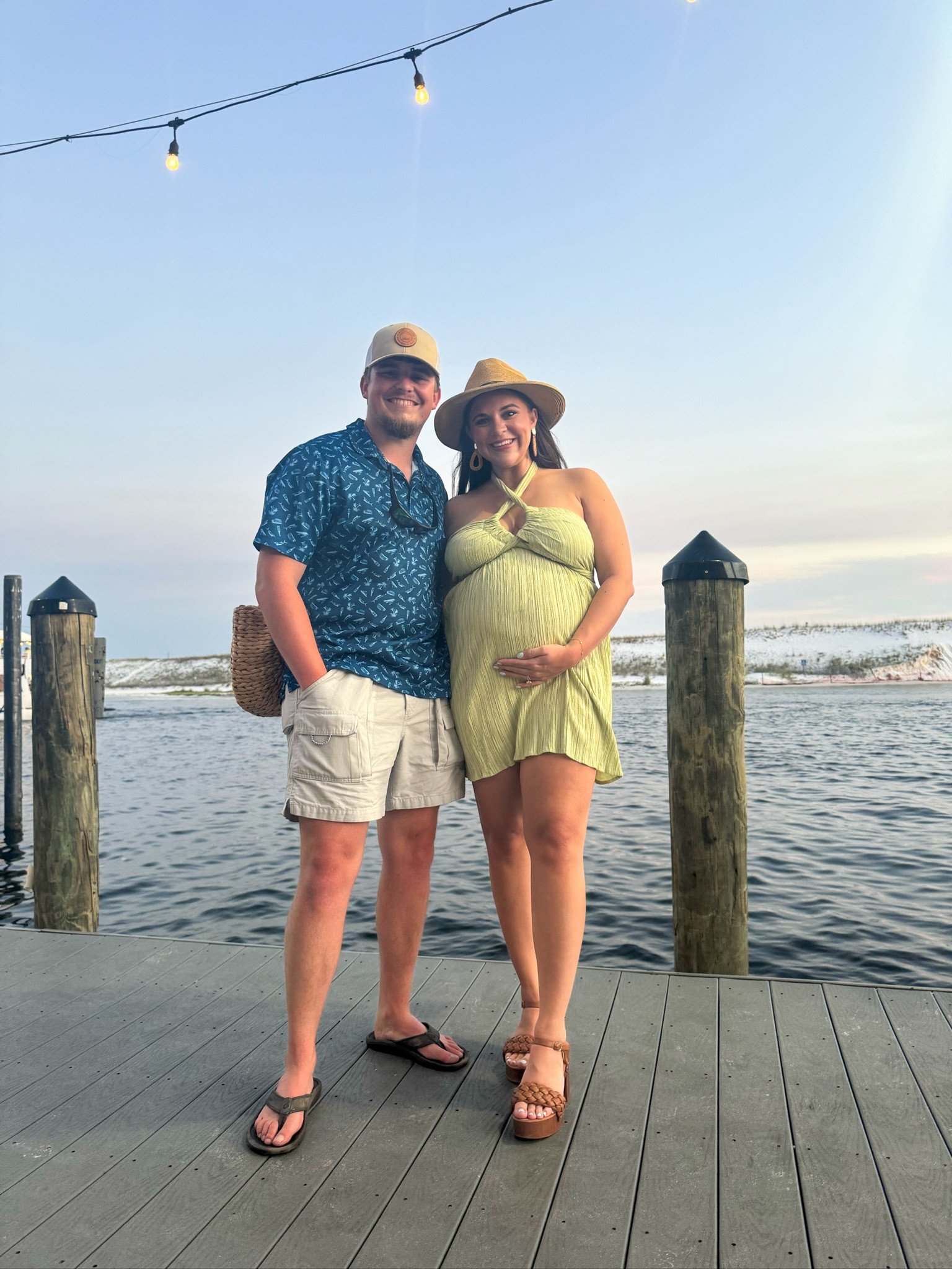 Perfect little summer outfit! 
Also shows off the bump well! 

#LTKfindsunder50 #LTKfamily #LTKSeasonal