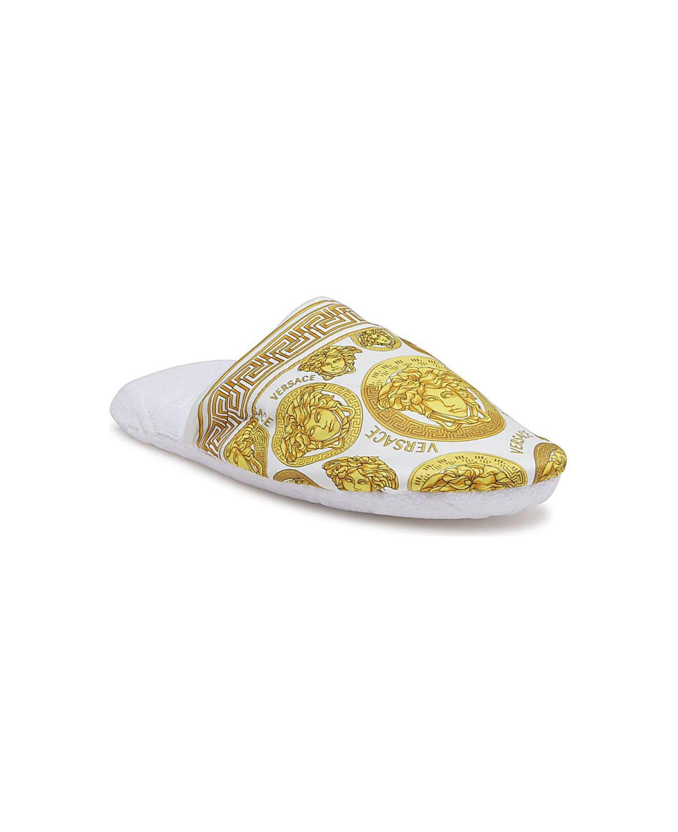 Medusa Printed Slippers | Italist.com US