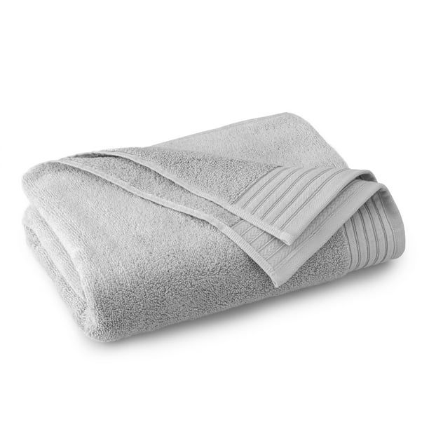 Hotel Style Egyptian Cotton Bath Towel, 1 Piece, Harbor Mist | Walmart (US)