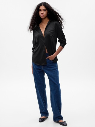 Satin Shirt | Gap (US)