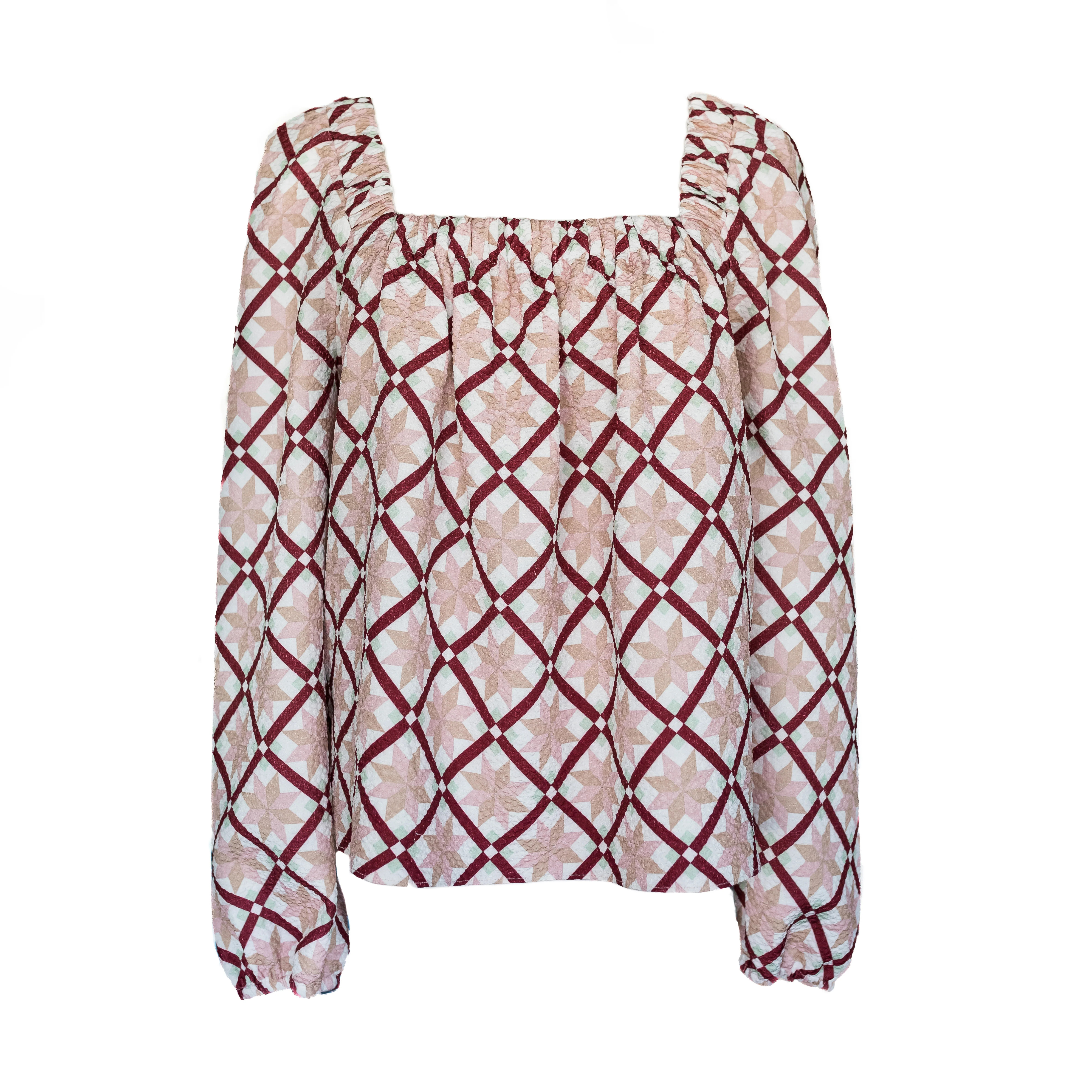 Rose Geo Print Top | The Avenue