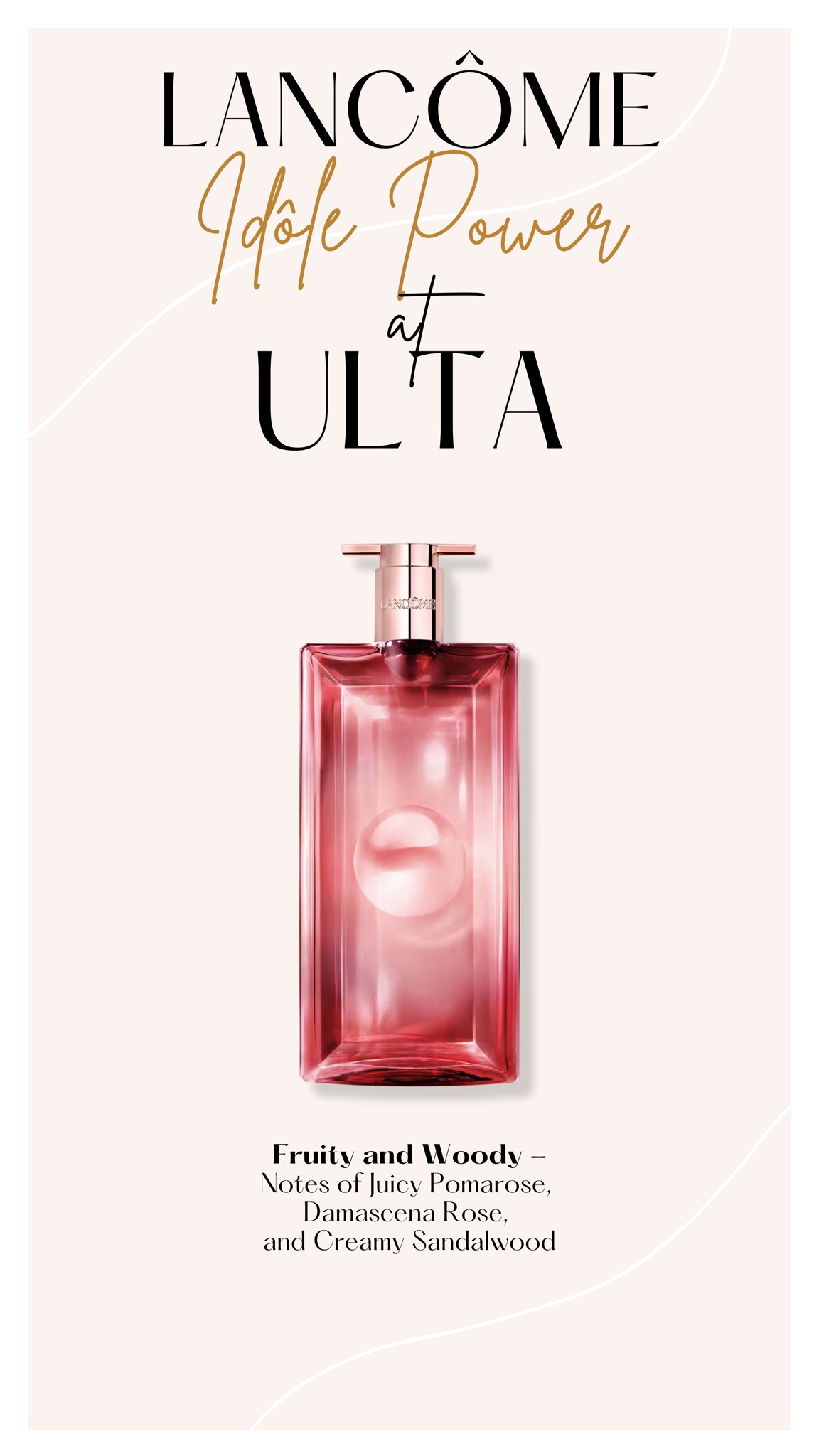 Idôle Power from Lancôme is at Ulta! 🫶🏽

#idolepower #idolebylancome #lancomefragrances #giftedbylancome

#LTKBeauty