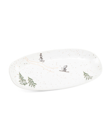 12in Ski Lodge Platter | TJ Maxx