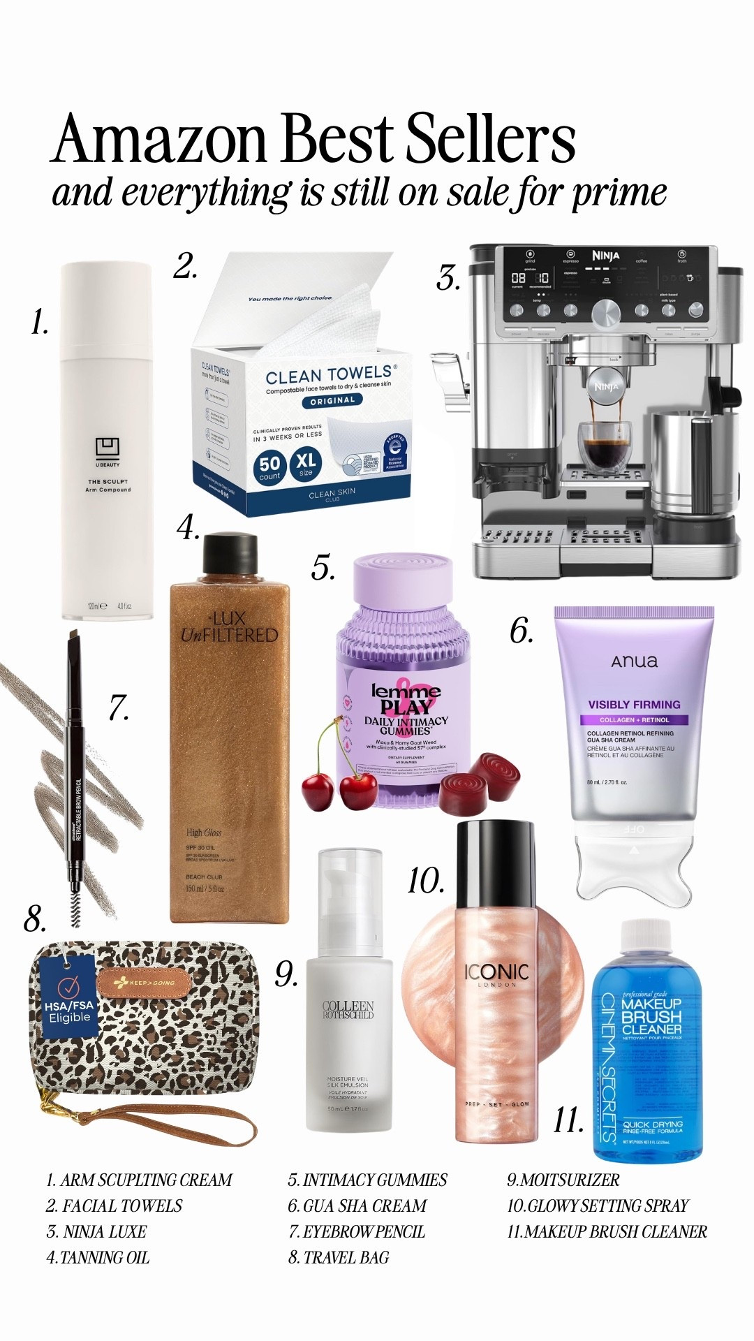 Last weeks bestsellers