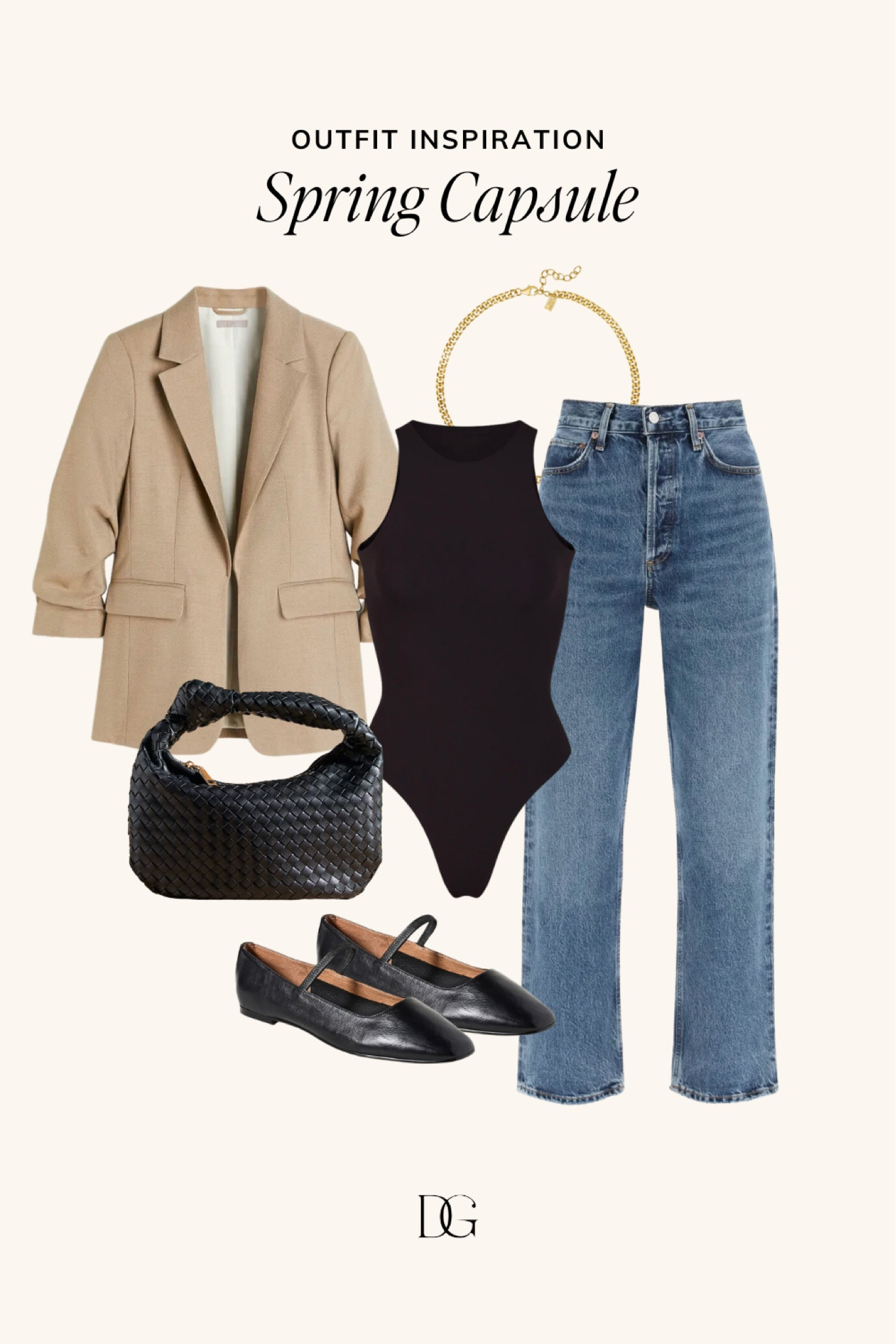 Spring Capsule Wardrobe for 2024 // Capsule wardrobe, spring outfits, spring outfit, spring staples, spring fashion, elevated spring outfit, casual spring outfit, simple spring outfit, neutral spring outfit, blazer outfit, business casual workwear, work outfit, casual work outfit, ballet flats outfit

#LTKSeasonal #LTKworkwear #LTKstyletip