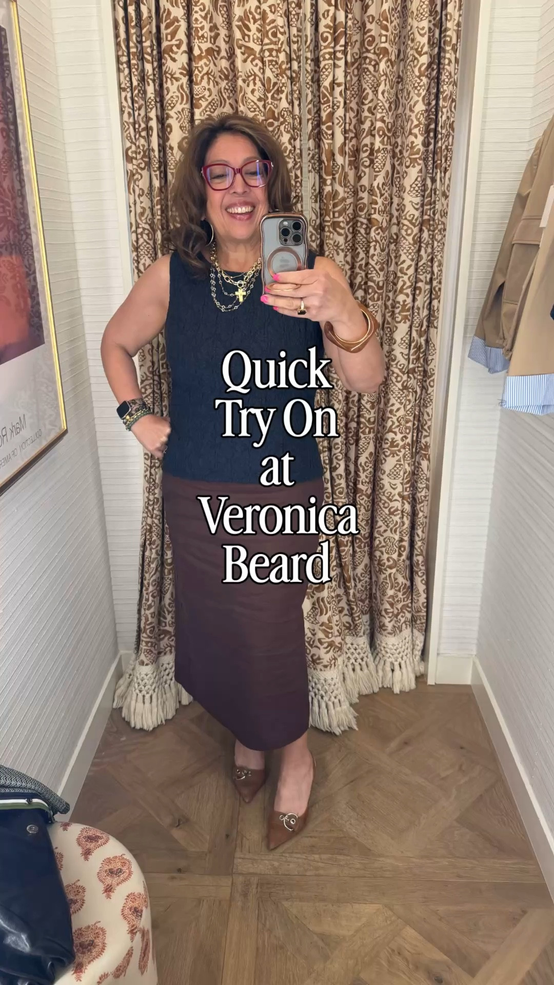 I was running errands and I popped into the Veronica Beard store and tried on a few things. Some hits some misses. 

I’m Elisa, a wardrobe stylist, founder of Turnkey Style, and author of The Style Advantage: I Say What HR Can’t. I work with professionals and corporate teams to help them show up authentically, on brand, and with confidence. I’m also a mom of two grown boys, a wife, a post-menopausal woman in business, 5’4”, a size 14/16 on the bottom and L on top. I’ve been everything from a size 10–18+, which is why fit, function, and real life always come first.

#LTKSeasonal #LTKOver40 #LTKWorkwear