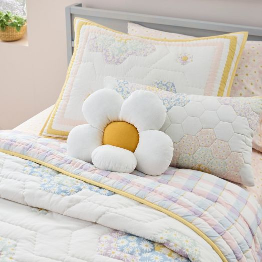 Daisy Patchwork Quilt & Shams | West Elm (US)