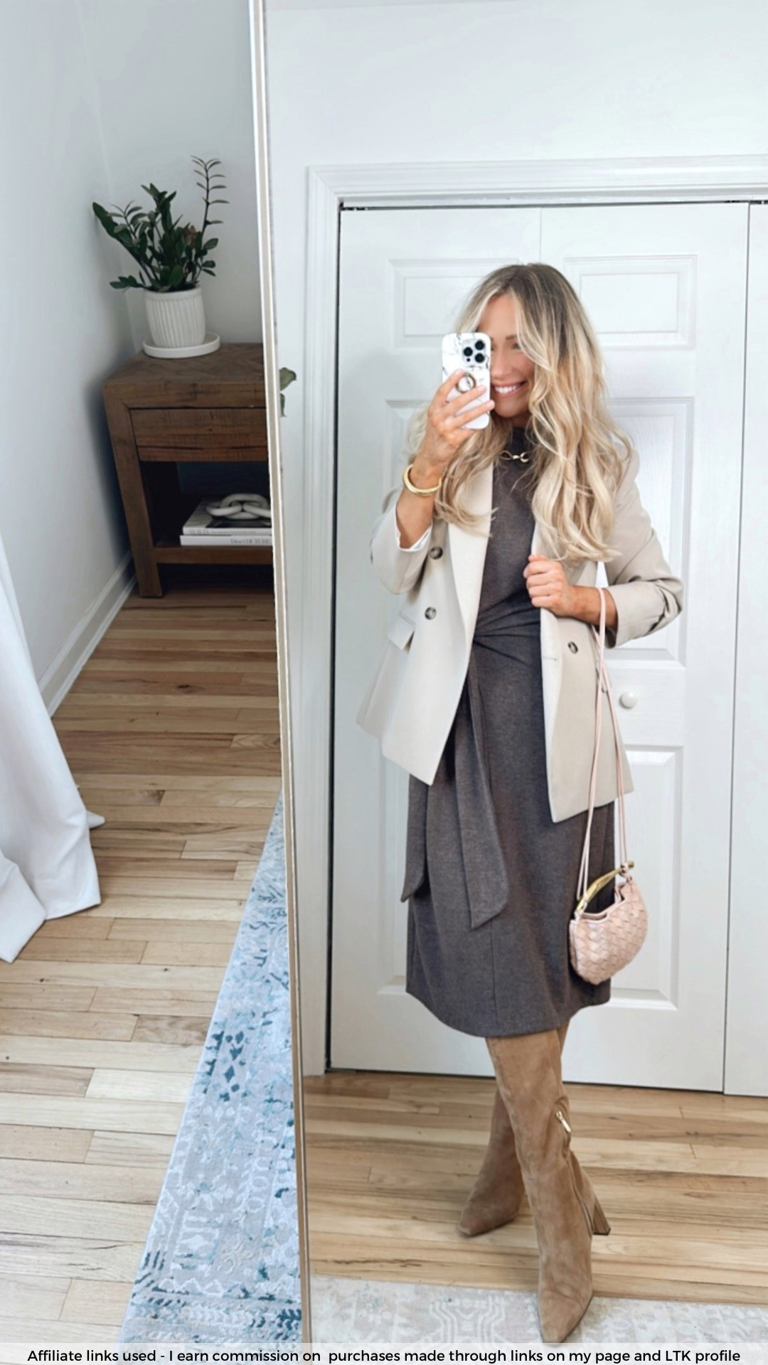 Zara sweater dress 

Spring fashion 