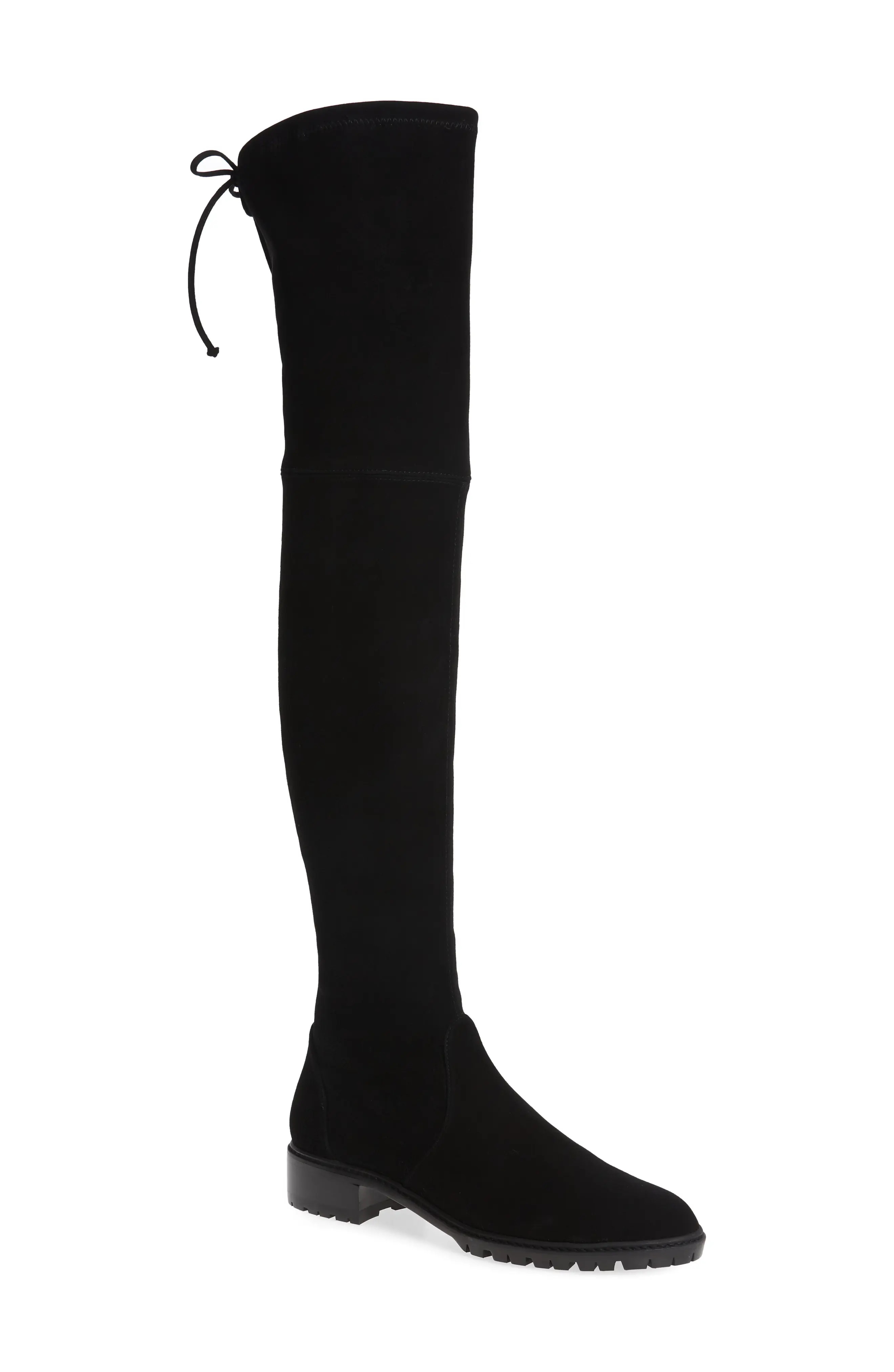 Stuart Weitzman City Knee High Boot, Size 10 in Black at Nordstrom | Nordstrom
