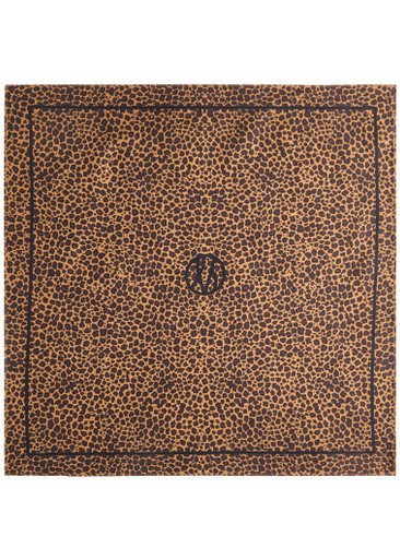 LEOPARD SILK 50X50_8656_LEOP | Harvey Nichols