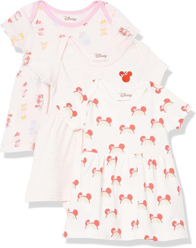 Amazon Essentials Disney | Star Wars | Princess Baby Girls' Dresses, Pack of 3 | Amazon (US)