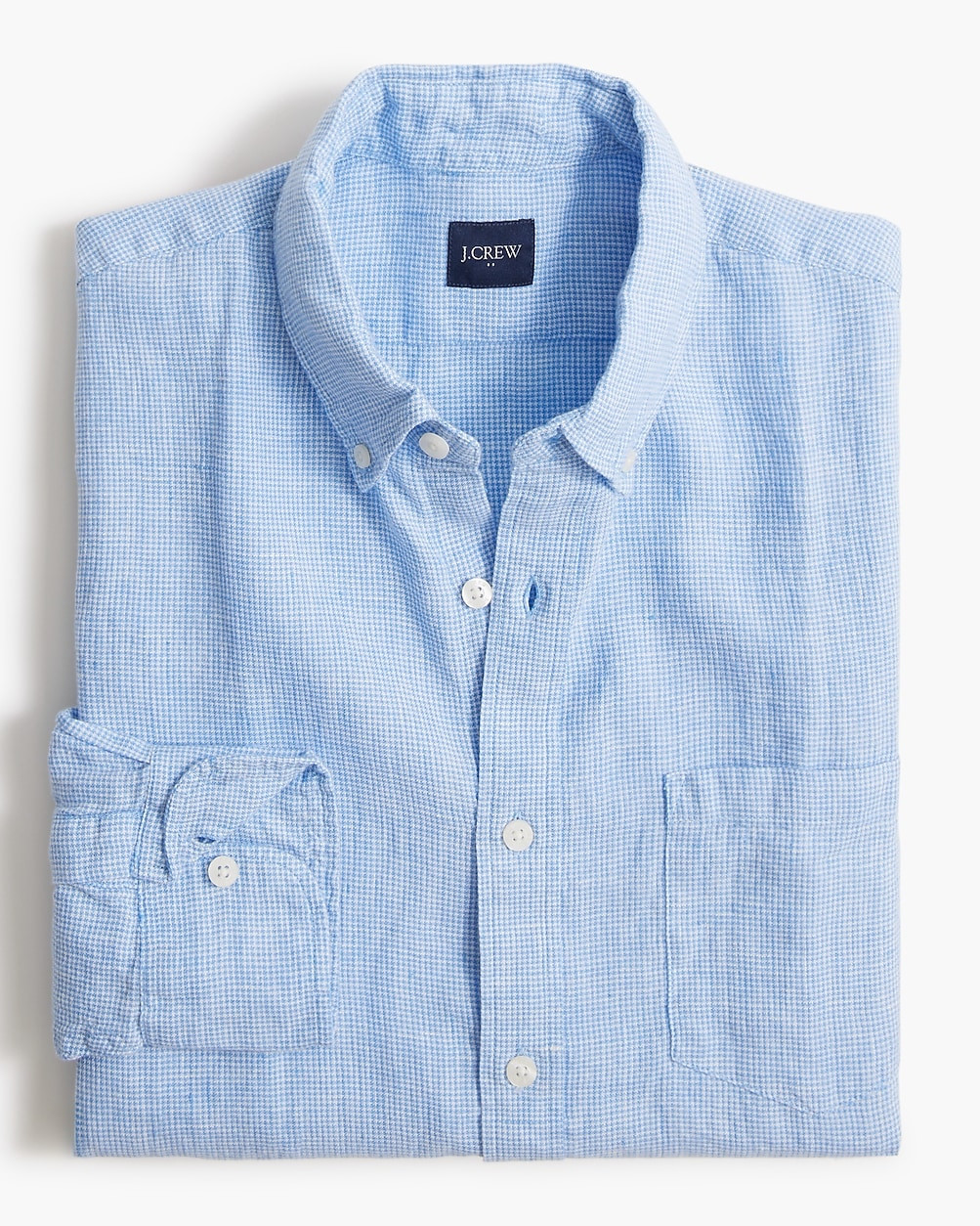 Classic linen-blend shirt | J.Crew Factory