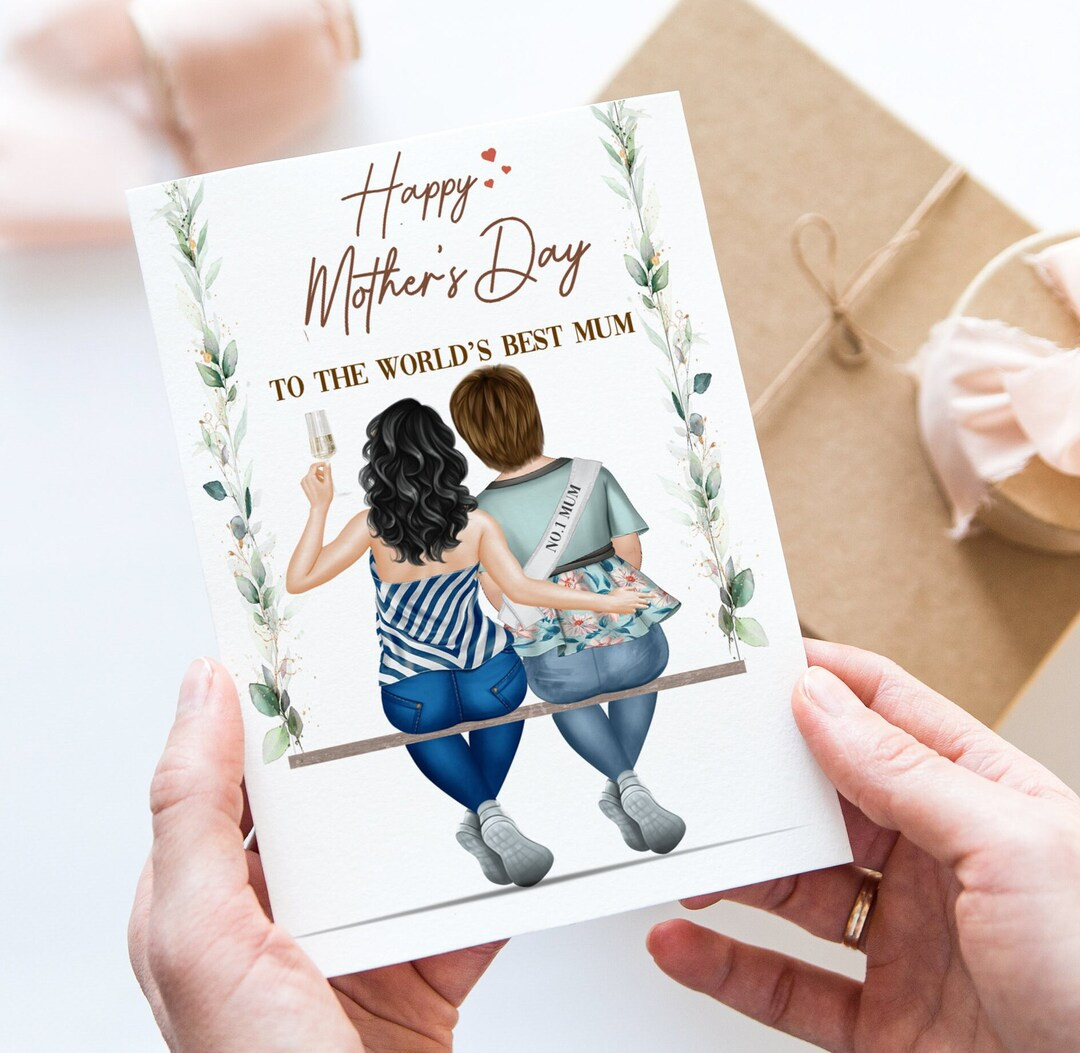 Happy Mother's Day Card Handmade & Personalised Mummy / Mom/ With love card Personalized Mothers ... | Etsy (US)