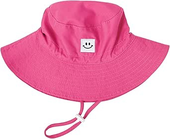 Baby Toddler Sun Hat,Kids Summer UPF 50+ Foldable Beach Bucket Hat for Boys Girls Children | Amazon (US)