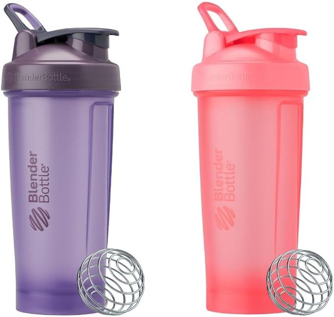 BlenderBottle Classic V2 Shaker Bottle Perfect for Protein Shakes and Pre Workout, 28-Ounce (2 Pa... | Amazon (US)