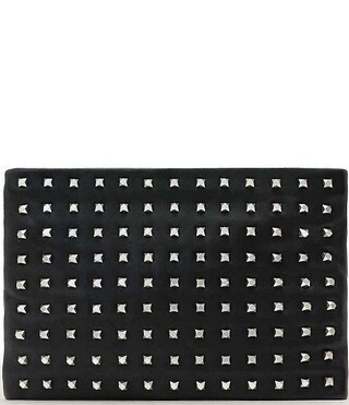 ALLSAINTS Bettina Studded Leather Clutch | Dillard's | Dillard's