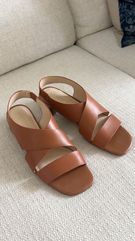 These sandals are so COMFORTABLE! Great to take on trips. I could wear them all day, everyday! The softest leather. Cushiony insole. Nice block heel. Highly recommend! 

#LTKshoecrush #LTKSeasonal #LTKtravel