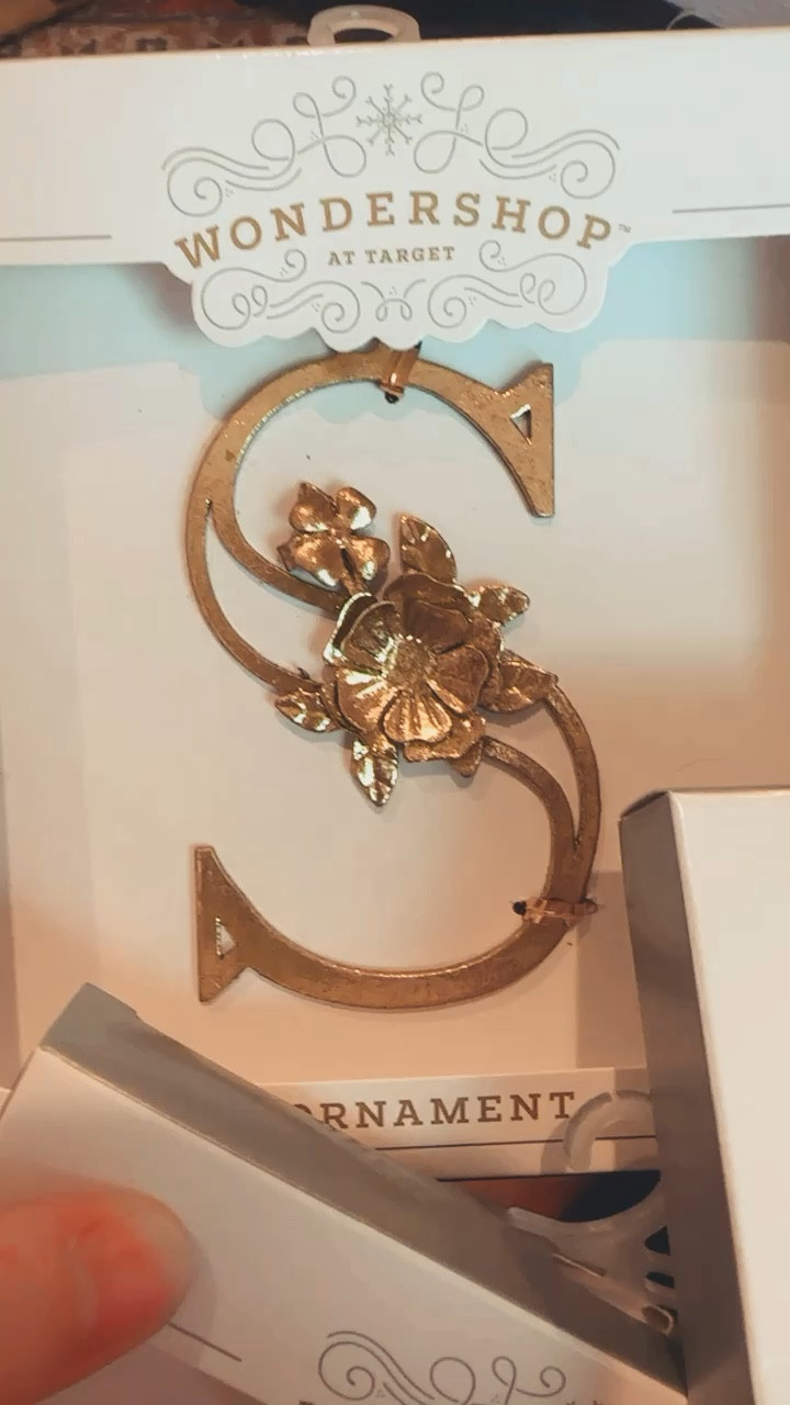 Cutest letter ornaments. Look very Anthropologie but are from Target

#LTKhome #LTKHoliday #LTKSeasonal