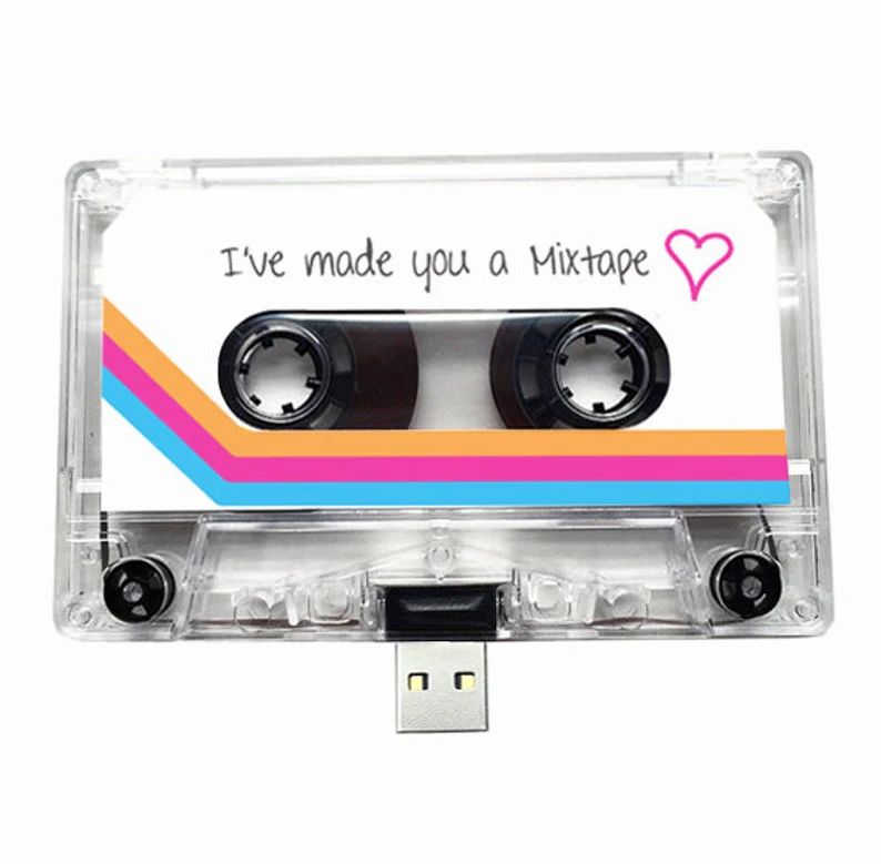 4GB/8GB/16GB USB Mix tape - Retro Personalised Gift - Loved One, Birthday, Valentines Day - Boyfr... | Etsy (US)