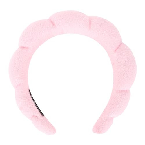 Araluky Pink Spa Headbands for Women and Girls - Terry Cloth for Washing Face, Makeup Removal, Shower, and Hair Care | Amazon (US)