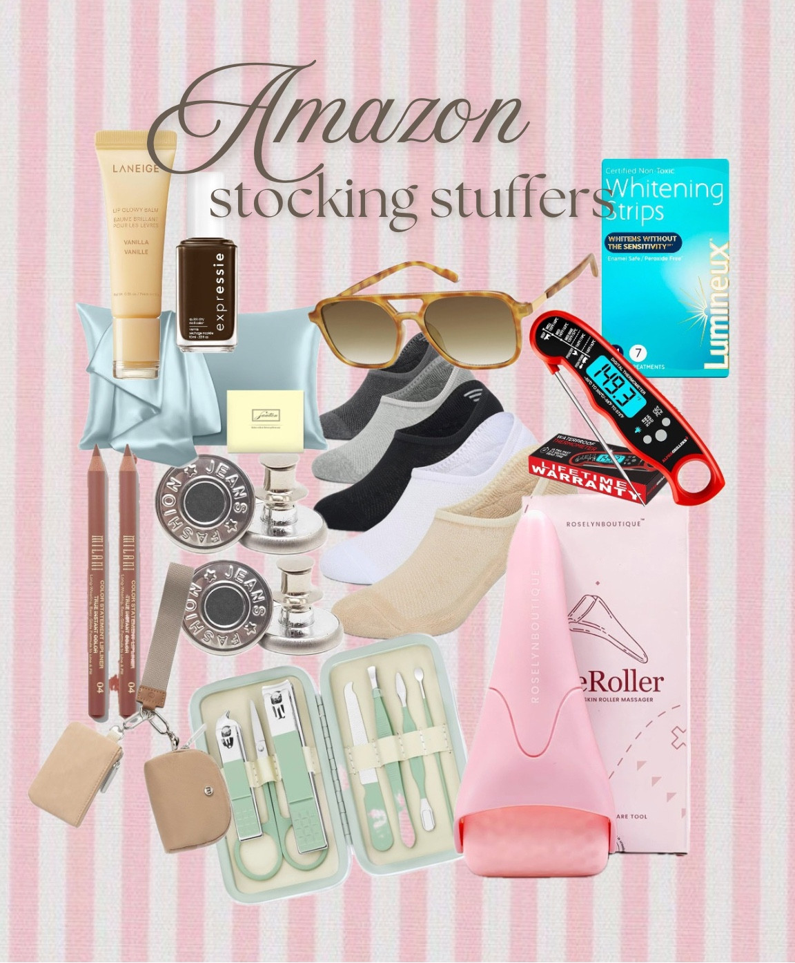 Amazon stocking stuffers / gifts for her / gift guide for teen girls / affordable gift guide for women / beauty gifts / gift exchange 

#LTKHoliday #LTKBeauty #LTKGiftGuide