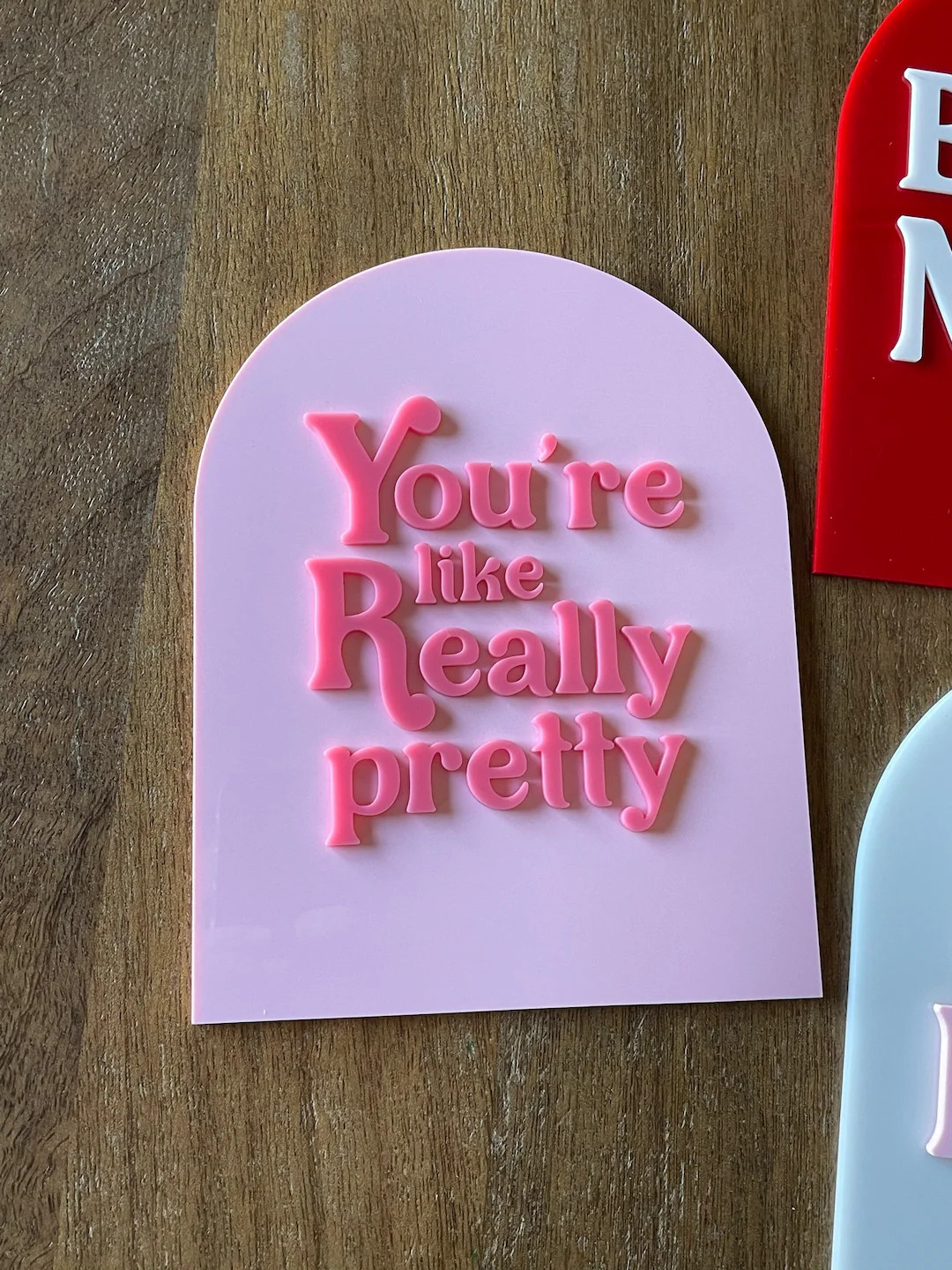 You’re like really pretty sign, Youre like really pretty, girls room sign, girl room decor | Etsy (US)