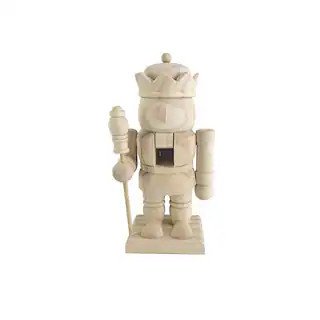 7" DIY Pinewood King Nutcracker by Make Market® | Michaels Stores