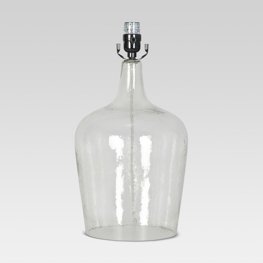 Artisan Glass Jug Large Lamp Base Clear Includes Energy Efficient Light Bulb - Threshold | Target