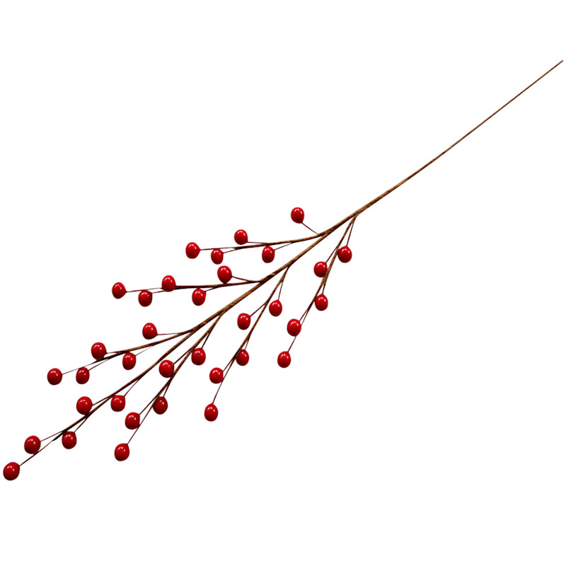 Set of 3 Red Berry Sprays, 19" | At Home