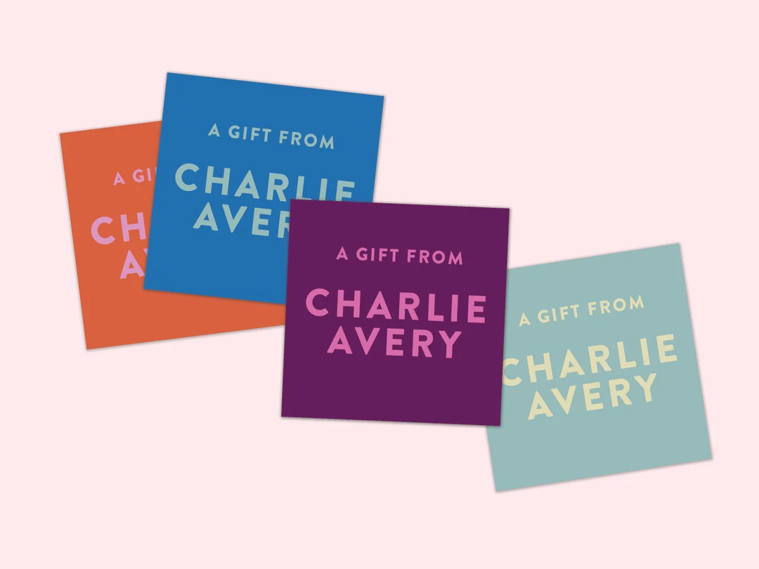 Colorful Gift Stickers - to From Labels - Kids Gift Stickers - Name Labels - Birthday Gift Sticke... | Etsy (US)