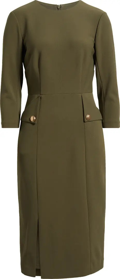 Eliza J Pocket Detail Sheath Dress | Nordstrom | Nordstrom