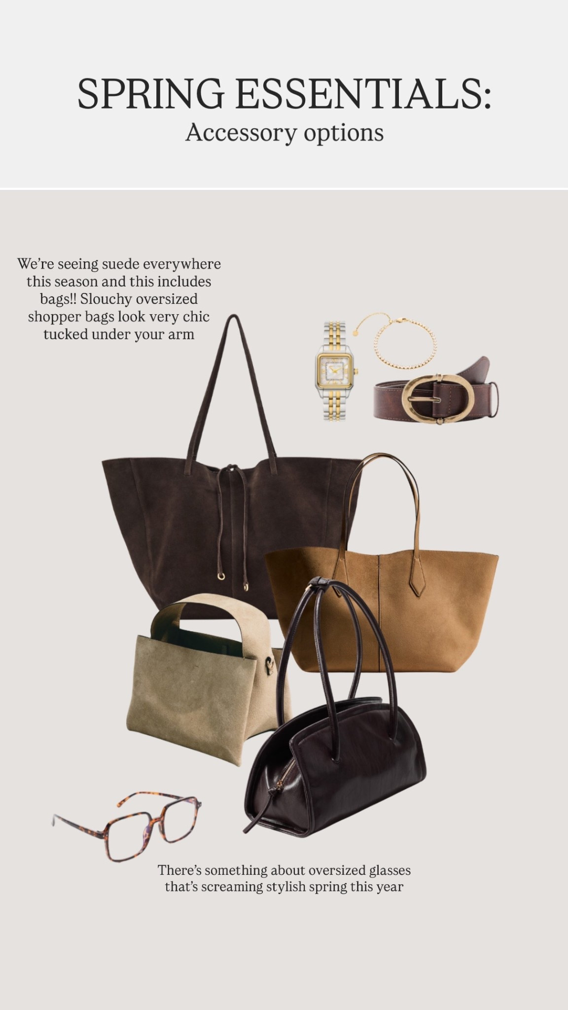 Spring Capsule Wardrobe accessories 

#LTKspring #LTKeurope #LTKstyletip