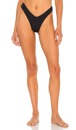 Chad Bikini Bottom in Black | Revolve Clothing (Global)