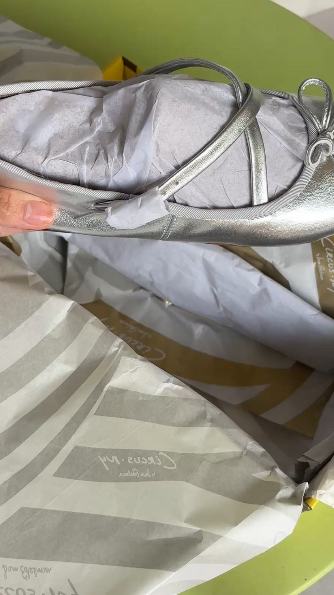 The cutest silver flats! The quality is toooo gooood

#LTKootd #LTKPetite