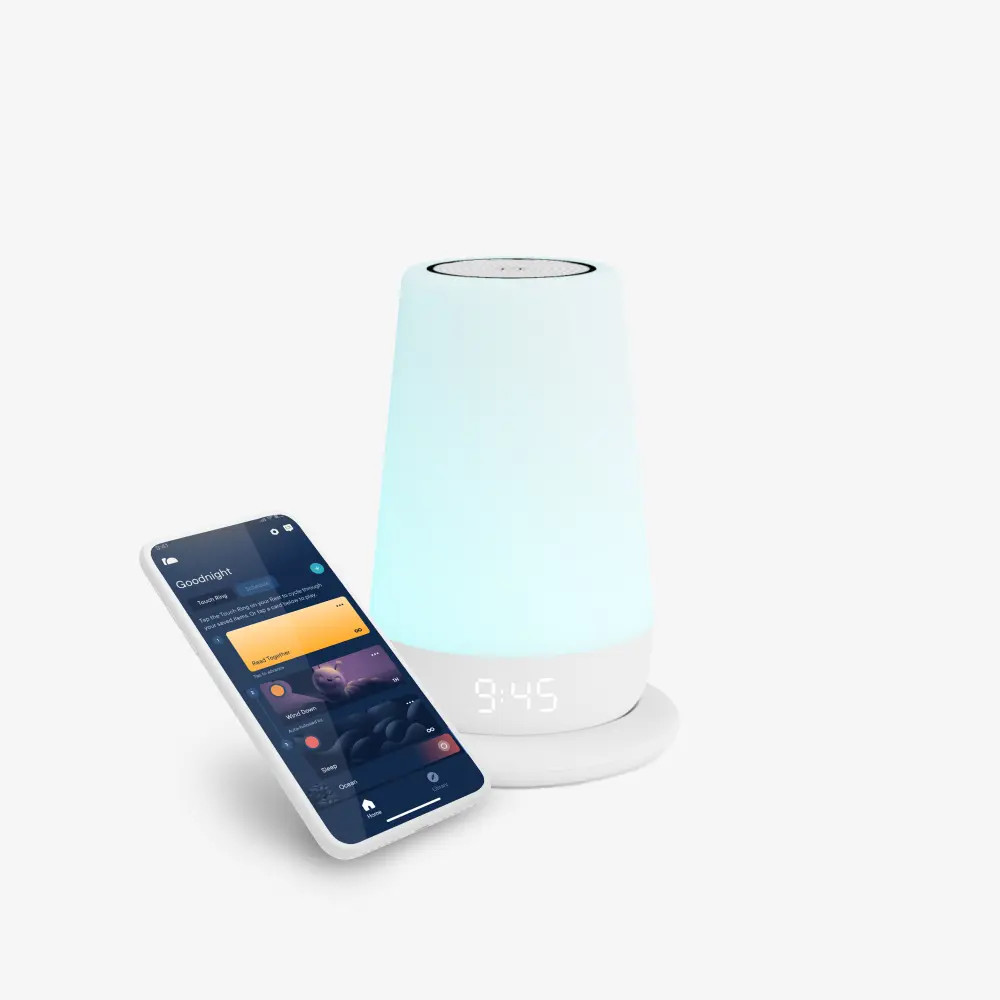 Hatch Rest+ 2nd gen - Portable backup-battery powered, Night Light, Sound Machine, and Time-to-Ri... | Hatch