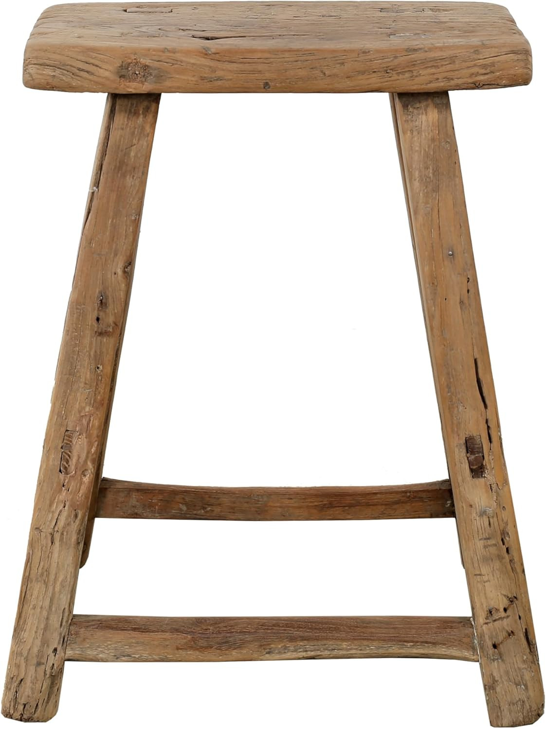 Artissance Rectangular Rustic Vintage Stool, Weathered Natural Wood Finish (Size & Finish Vary) -... | Amazon (US)