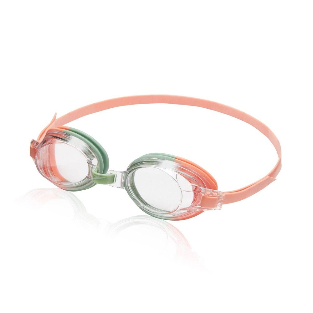 Speedo Kids' Splasher Goggles - Orange/Lime/Clear | Target