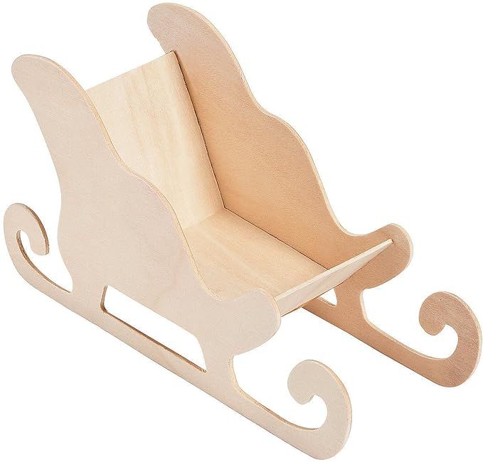 Do It Yourself Unfinished Wood Sleigh - Crafts for Kids and Fun Home Activities | Amazon (US)